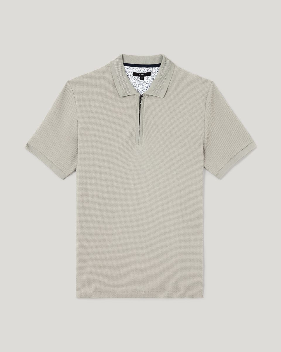 Jacquard Texture Polo 